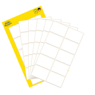 AVERY ZWECKFORM Vielzwecketiketten 3075 60 Stück permanent 32 x 23 mm weiß
