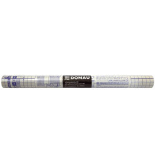 DONAU Buchschutzfolie 8005076 1 Rolle selbstklebend 45 cm x 5 m transparent