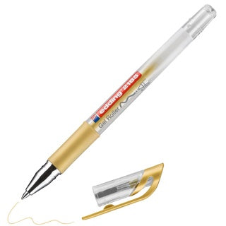 EDDING Gelroller 2185 mit Rollerspitze 3 Stück 0.7 mm gold