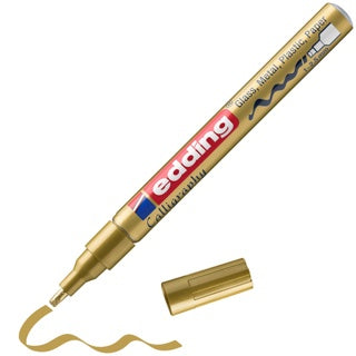 EDDING Glanzlackmarker 753 mit Kalligrafiespitze 1-2.5 mm gold