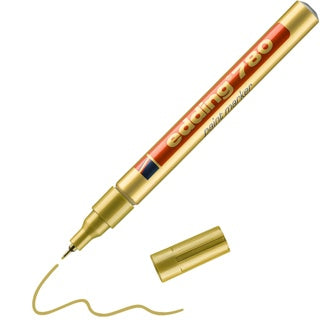 EDDING Lackmarker 780 mit Rundspitze 0.8 mm gold