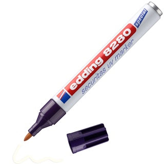 EDDING UV-Marker Securitas 8280 mit Rundspitze 1.5-3 mm ultraviolett