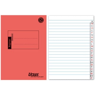 URSUS Registerheft T560R A5 60 Blatt liniert
