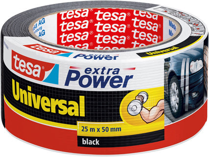 TESA Klebeband 56388 Uni 50 mm x 25 m schwarz