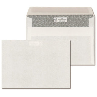 ÖKI Kuvert Classic C6-SK/CLA80 1000 Stück DIN C6 selbstklebend ohne Fenster 80g/m² weiß