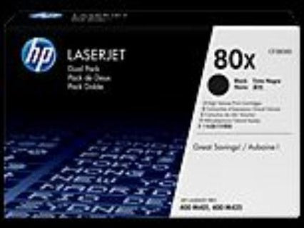 HP Toner Nr. 80X 2 Stück à 6.900 Seiten schwarz