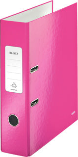 LEITZ Ordner 180° WOW 1005 A4 8 cm pink
