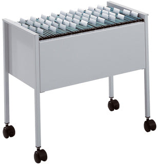 DURABLE Hängemappenwagen 3095 ECONOMY für 80 Hängemappen A4 mit Rollen 65.5 x 59.2 x 36.8 cm grau