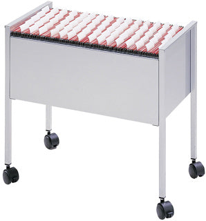 DURABLE Hängemappenwagen 3095 ECONOMY für 80 Hängemappen A4 mit Rollen 65.5 x 59.2 x 36.8 cm silber