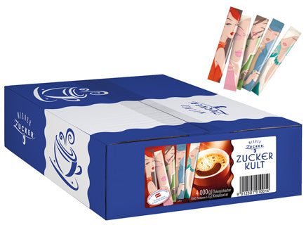 WIENER ZUCKER Zuckersticks 1000 Stück á 4 g