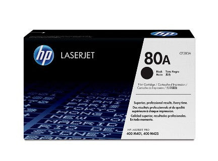HP Toner Nr. 80A 2.560 Seiten schwarz