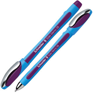 SCHNEIDER Kugelschreiber 1502 Slider Memo XB violett