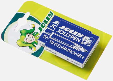 JOLLY Tintenpatrone 7300 2 x 6 Stück königsblau
