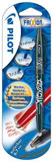 PILOT Tintenroller 2260 Frixion 0.4 mm im Blister schwarz