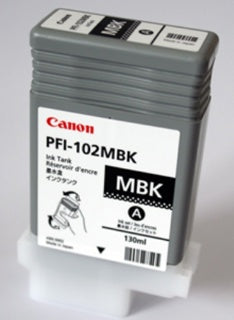 CANON Tintenpatrone PFI-102MBK 16.000 Seiten mattschwarz