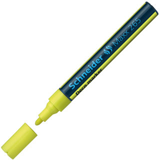 SCHNEIDER Kreidemarker Maxx 265 Rundspitze 2-3 mm gelb