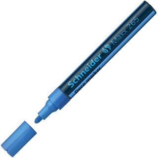 SCHNEIDER Kreidemarker Maxx 265 Rundspitze 2-3 mm hellblau