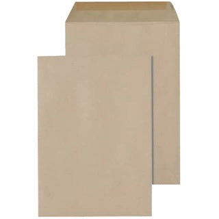 ÖKI Versandtasche Natur B4T/FSCMN120 250 Stück DIN B4 gummiert 120g/m² braun