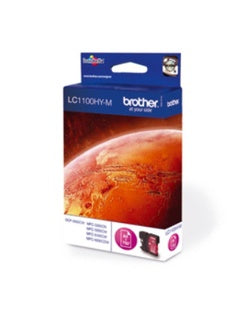 BROTHER Tintenpatrone LC-1100HY 750 Seiten magenta