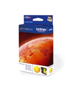 BROTHER Tintenpatrone LC-1100HY 750 Seiten gelb