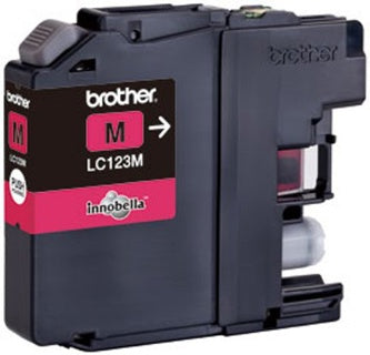 BROTHER Tintenpatrone LC-123 600 Seiten magenta