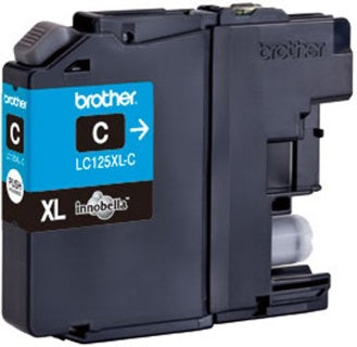 BROTHER Tintenpatrone LC-125XL 1.200 Seiten cyan