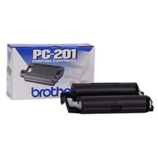BROTHER Thermotransferrolle PC-201 420 Seiten schwarz