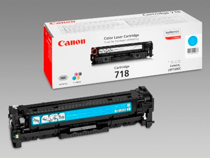 CANON Toner EP-718 2.900 Seiten cyan