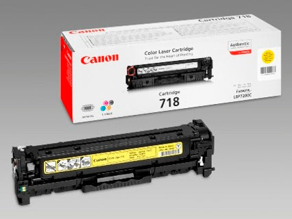 CANON Toner EP-718 2.900 Seiten gelb