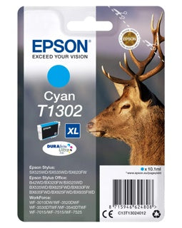 EPSON Tintenpatrone T1302 10.1 ml cyan