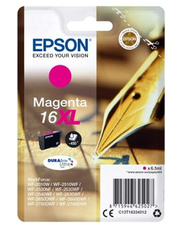 EPSON Tintenpatrone DuraBrite Ultra Nr. 16XL 6.5 ml magenta