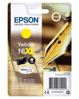 EPSON Tintenpatrone DuraBrite Ultra Nr. 16XL 6.5 ml gelb