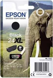 EPSON Tinte Claria Nr. 24XL photo schwarz