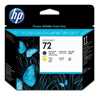 HP Druckkopf Nr. 72 (C9384A) 130ml schwarz/gelb
