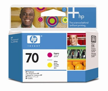 HP Druckkopf Nr. 70 (C9406A) 130ml magenta/gelb