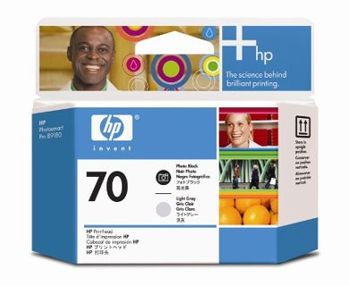 HP Druckkopf Nr. 70 (C9407A) 130ml fotoschwarz/hellgrau