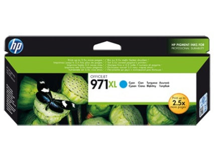 HP Tintenpatrone Nr. 971XL 6.600 Seiten cyan