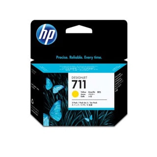 HP Tintenpatrone Nr. 711 3 Stück à 29ml gelb