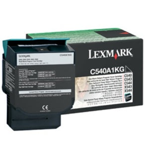 LEXMARK Toner Return C540A1KG black 1K