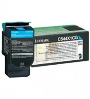 LEXMARK Toner Return C544X1CG cyan XHY 4K