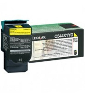 LEXMARK Toner Return C544X1YG yellow XHY 4K
