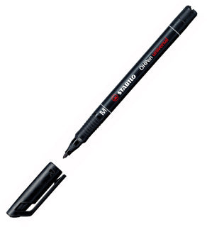 STABILO OHP-Stift permanent M schwarz