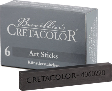 CRETACOLOR Graphitstäbchen 406 6 Stück 2B 7 x 14 mm