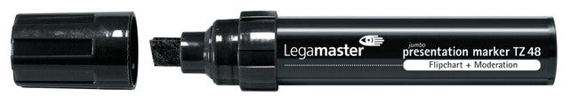 LEGAMASTER Flipchartmarker TZ48 Keilspitze 4-12 mm schwarz