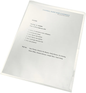 LEITZ Sichthülle 4001 Recycle A4 transparent