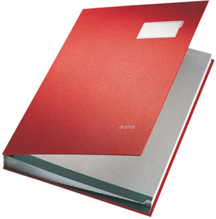 LEITZ Unterschriftsmappe 5700 A4 20-teilig rot