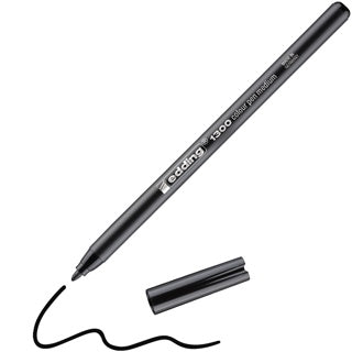 EDDING Faserschreiber 1300 Color Pen Rundspitze 2 mm schwarz