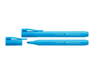 FABER-CASTELL Textmarker 1577 Textliner 38 blau