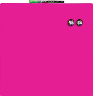 QUARTET Magnettafel quadratisch pink