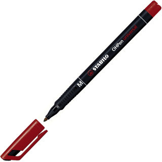 STABILO Folienstift OHPen 1 mm permanent rot